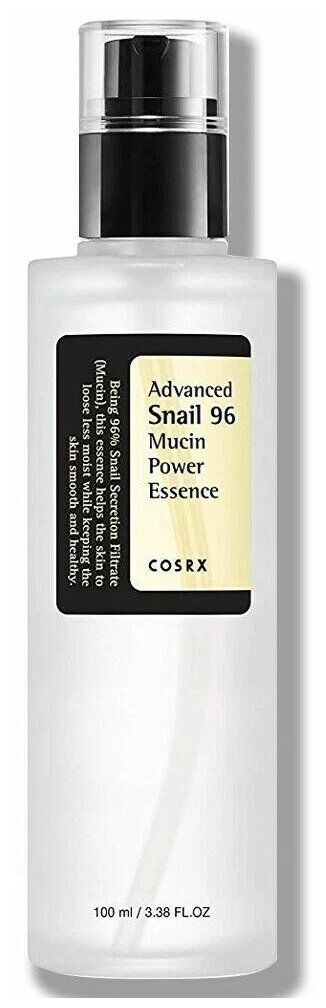 COSRX Essence Advanced Snail 96 Mucin Power Эссенция для лица с фильтратом улитки, 100 мл