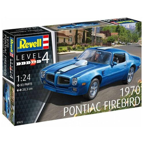 67672 Revell Набор Автомобиль 1970 Pontiac Firebird (1:24) сборные модели revell набор автомобиль 1970 pontiac firebird