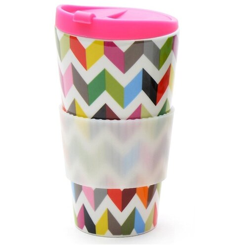 Кружка для путешествий фарфоровая 470 мл French Bull