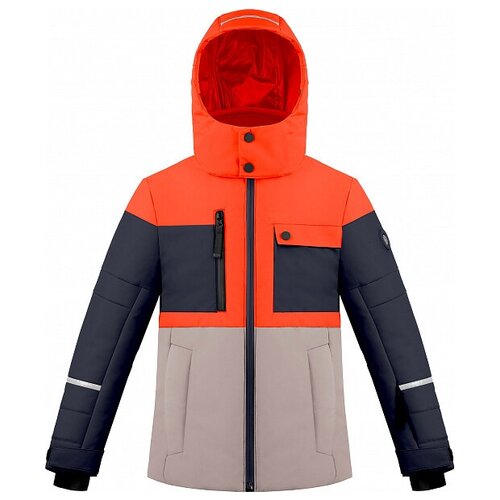 Куртка детская POIVRE BLANC W19-0900 (19/20) Сlementine orange-Multi, размер 12 yrs
