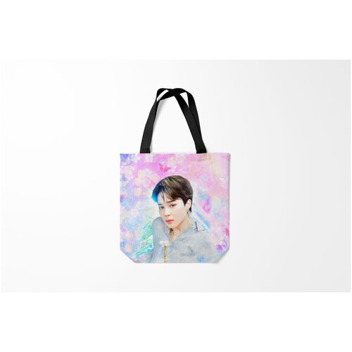 фото Сумка-шоппер / 40х40 см / k pop / bts бтс 2020 season greeting чимин burnettie