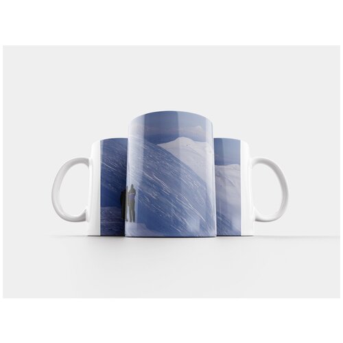 фото Кружка "снег, зима, горы" 320 мл lotsprints