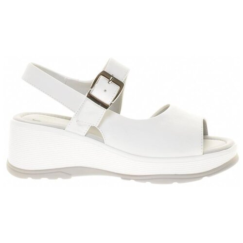 фото Босоножки madella женские летние, размер 40, цвет белый, артикул xus-21027-1b-kp