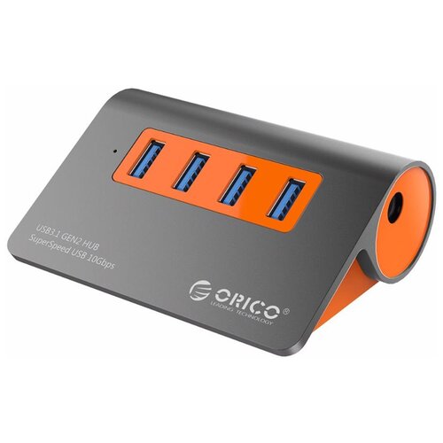 USB 3.1-концентратор Orico M3H4-G2 usb разветвитель dexp premium m3h4 g2 og