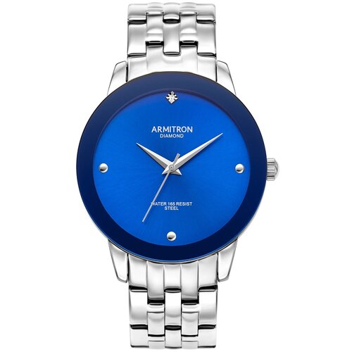Наручные мужские часы Armitron 20/4952BLSV цвет серебристый/синий