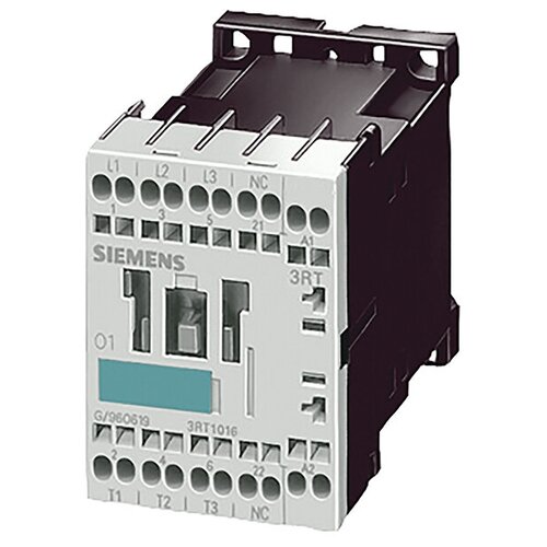 Контактор Siemens SIRIUS 3P 9А 24В DC 4кВт, 3RT1016-2BB41