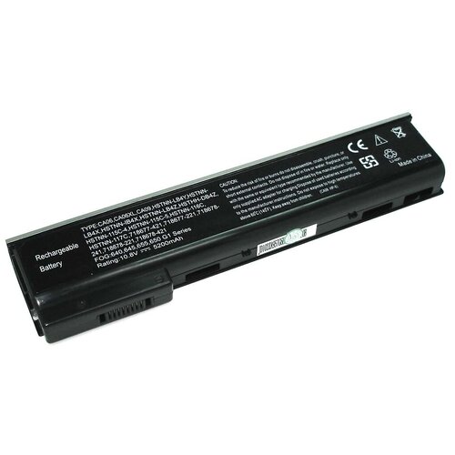 Аккумуляторная батарея для ноутбука HP ProBook 640 G1 (CA06) 10.8V 5200mAh OEM черная