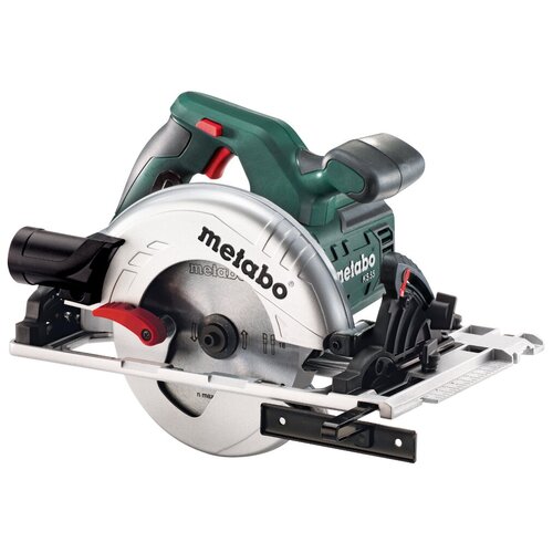 дисковая пила metabo ks 55 fs коробка 1200 вт черный Пила Metabo KS 55 FS 1200Вт 600955700