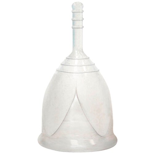 менструальная чаша тюльпан размер s цвет желтый Менструальная чаша Хорс Тюльпан, прозрачная - S C-01-143-(0)