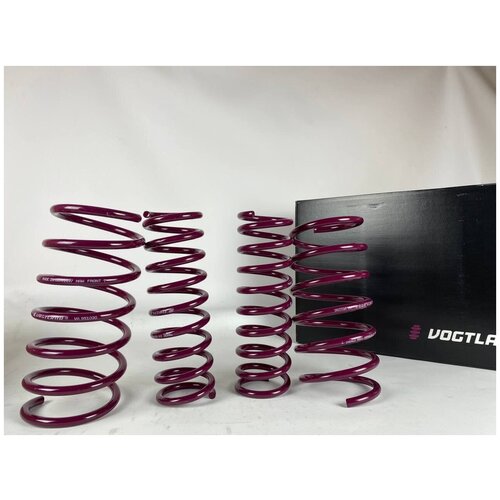 Пружины Vogtland (Вогтланд) с занижением 40/20 мм BMW 5 Серия E34 в кузове 5/H, Sedan, Touring, с 525i, кроме M5, (без пневмы), 951026