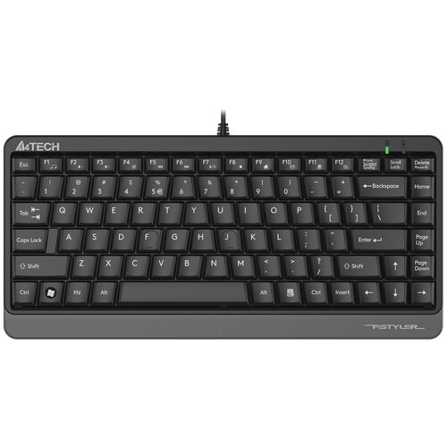 Клавиатура A4Tech Fstyler FKS11 USB черныйсерый 179700₽