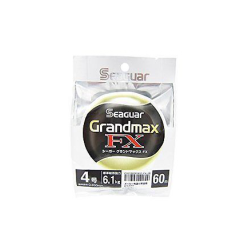 фото Kureha, леска флюорокарбоновая seaguar grandmax fx, 60м, 0.128мм, 1.05кг, 0.6