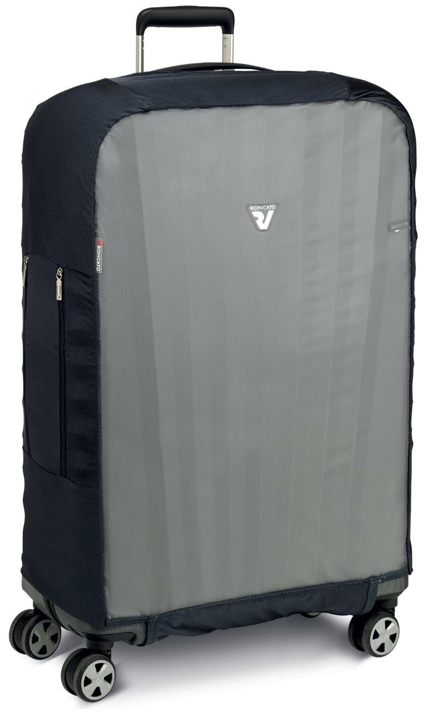 Чехол для чемодана большой 9140 PVC Cover XL/L *00 Black/Transparent