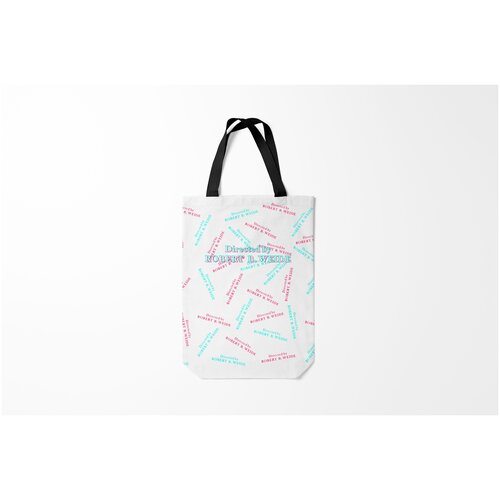 фото Сумка-шоппер / 31х42 см / мемы / directed by robert weide r. b. glitch burnettie