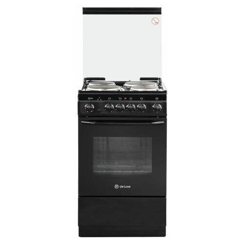 Плита DeLuxe 500410 экр-001 черный 1904000₽