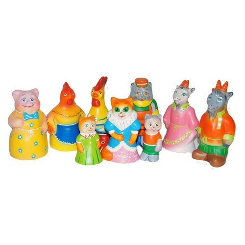 Набор резиновых игрушек «Кошкин дом»