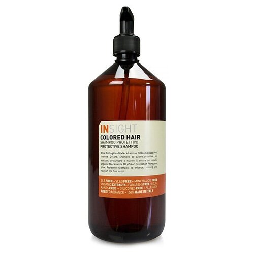INSIGHT / Защитный шампунь для окрашенных волос Insight Colored Hair, 900 мл