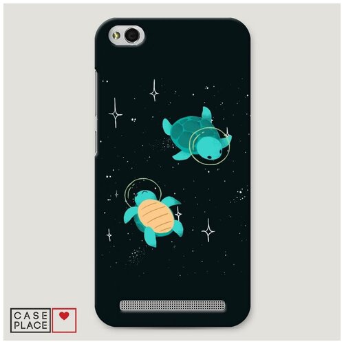 фото Чехол пластиковый xiaomi redmi 5a черепашки космонавты case place