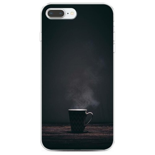 фото Силиконовый чехол "пар из кружки" на apple iphone 8 plus / айфон 8 plus case place