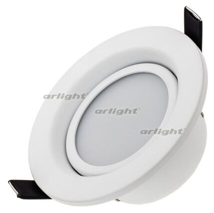 Светодиодный светильник LTD-70WH 5W Warm White 120deg (arlight, IP40 Металл, 3 года)