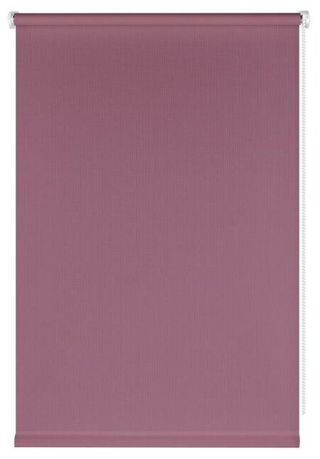 Штора рулонная Shantung, 90х160 см, цвет фиолетовый 7113095 - фотография № 1