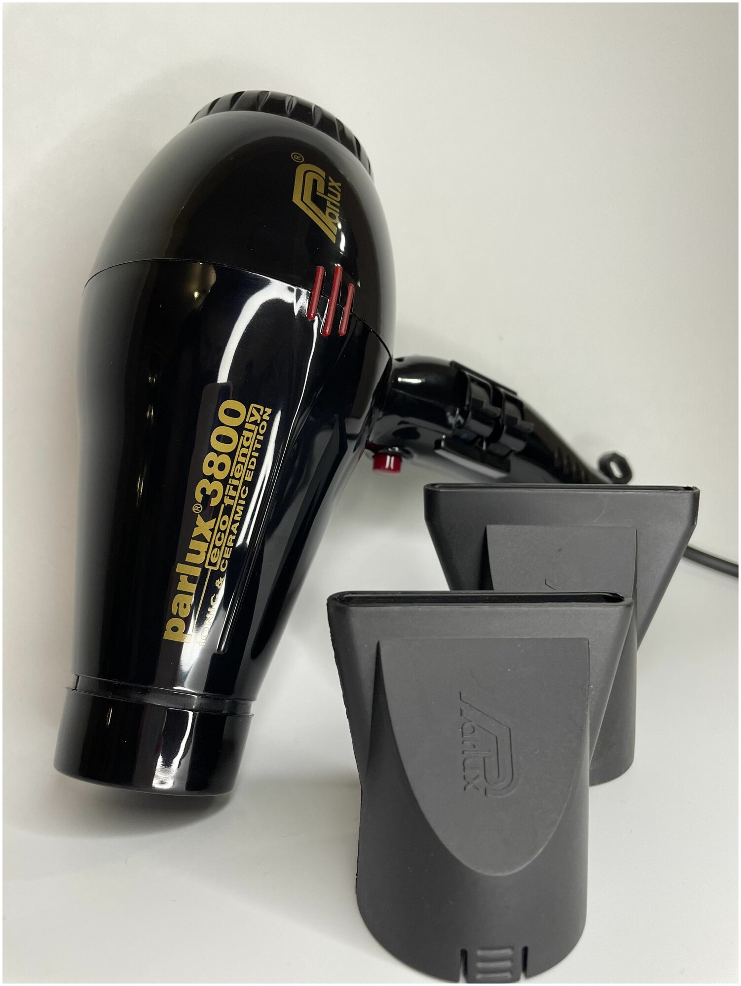 Фен для волос Parlux 3800 Eco Friendly Ionic & Ceramic Pro 2100 Вт чёрный - фотография № 3