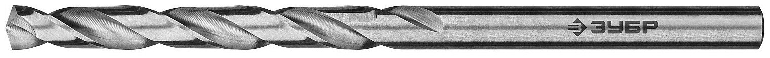 Сверло по металлу ПРОФ-а 4.2х75 мм Р6М5 класс А ЗУБР 29625-4.2
