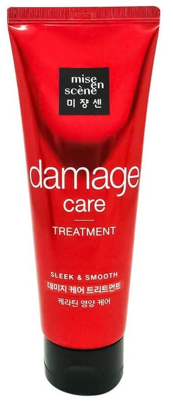 Маска для поврежденных волос Mise en Scene - Damage Care Treatment, 180 мл