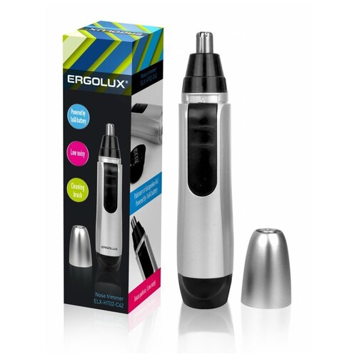 Триммер для носа и ушей ELX-HT02-C42 серебр 1AA 15В ERGOLUX 60000₽