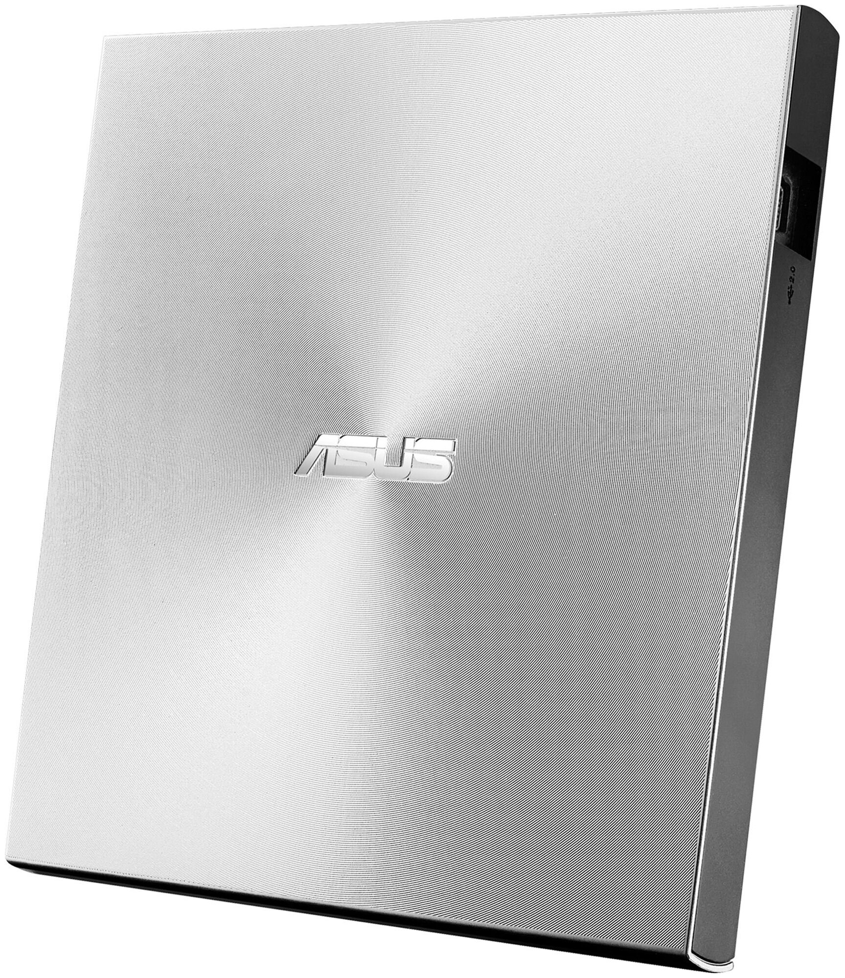 Оптический привод DVD-RW ASUS , внешний, USB Type-C, серебристый, Ret [/sil/g/as/p2g] - фото №8