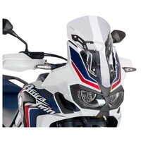 Стекло ветровое HONDA CRF1000L AFRICA TWIN `16-`17 RACING, прозрачное PUIG