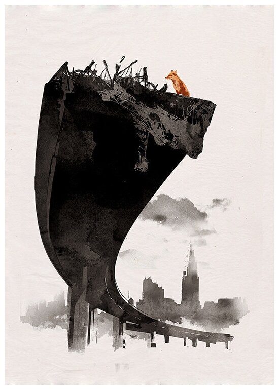 Интерьерный постер на стену картина для интерьера в подарок плакат "Last Of Us" размера 50х70 см 500*700 мм в черной раме для декора