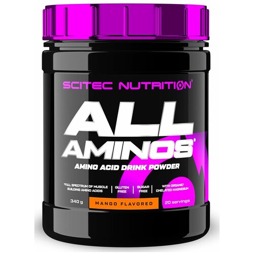 Scitec Nutrition All Aminos 340 гр (манго)