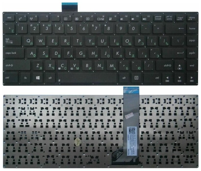 Клавиатура для ASUS VivoBook S400 S400C S400CA S400E p/n: AEXJ7701110