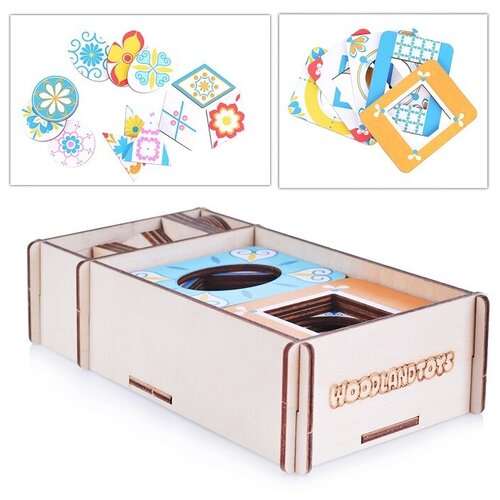 Купить Развивающая игра WoodLand Toys Доски Сегена, цвет, набор 18 штук (68103)