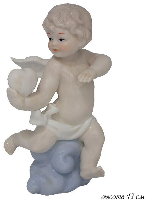 фото Статуэтка Ангел 17см. в подарочной упаковке Фарфор 207-047 118-207-047