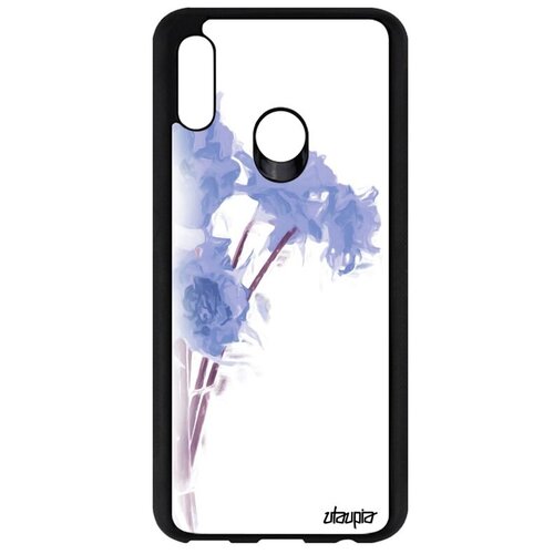 фото Защитный чехол на // huawei p smart 2019 // "цветы" букет флора, utaupia, белый