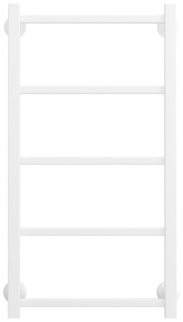 Полотенцесушитель водяной Стилье Версия-КН 800х400 (5) П 20х20 Белый - фотография № 1