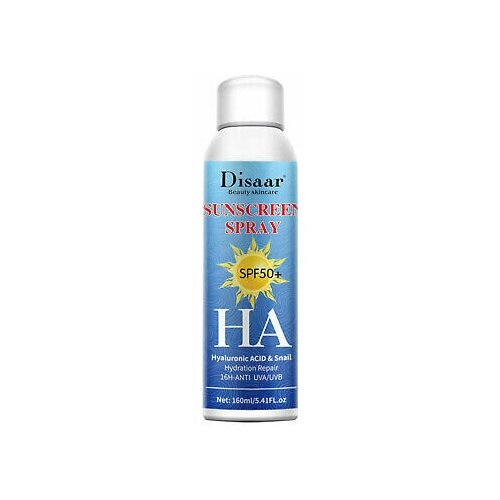 Солнцезащитный спрей disaar beauty skincare sunscreen spray spf 50+