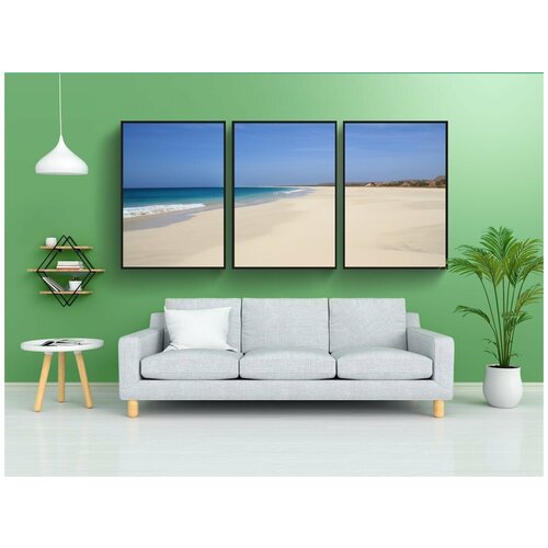 фото Набор модулных постеров для интерьера "boa vista, кабо-верде, праздник" 60x90 см. в тубусе, без рамки lotsprints