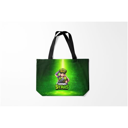 фото Сумка-шоппер / 46х35 см / геймерам / brawl stars smuggler penny контрабандистка burnettie
