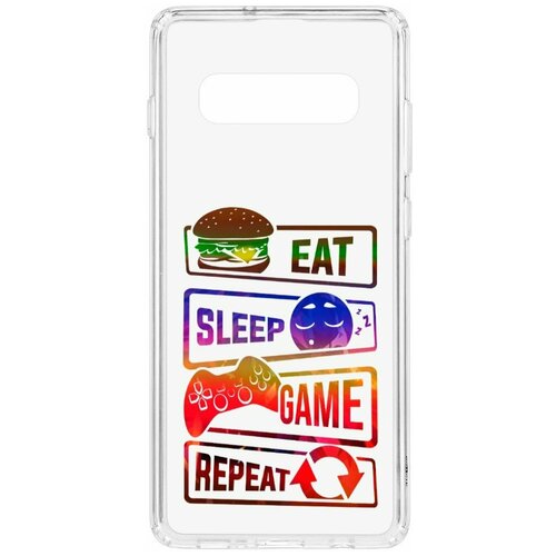 фото Чехол на samsung galaxy s10 plus / s10+ kruche print repeat / чехол для samsung / чехол с рисунком / чехол с принтом / чехол для самсунг / чехол для самсунг / бампер на гелакси / чехол накладка для гэлэкси / противоударная накладка для samsung galaxy / защита для galaxy / защита на samsung / cиликоновый чехол для samaung galaxy / пластиковый чехол на самсунг / защитный чехол для самсунг / чехольчик / защита телефона / ударопрочный чехол / галакси кruче