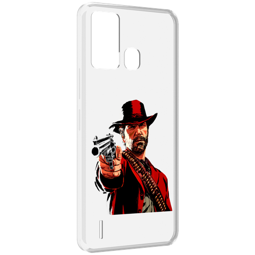 Чехол MyPads Red-Dead-Redemption-2-РДР-2 для ITEL S16 / ITEL Vision 1 Pro задняя-панель-накладка-бампер чехол mypads red dead redemption 2 рдр 2 для itel s16 itel vision 1 pro задняя панель накладка бампер