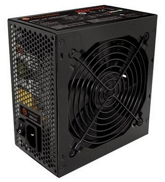 Блок питания Thermaltake ATX 650W Lt-650p (24+4+4pin) Apfc 120mm fan 5xSATA RTL .