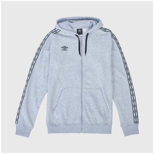 Толстовка Umbro Толстовка Umbro Taped Zip Hoodie 65776U-B43, размер (50)L, серый