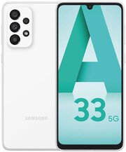 Смартфон Samsung Galaxy A33 5G 6/128 ГБ, Dual nano SIM, белый