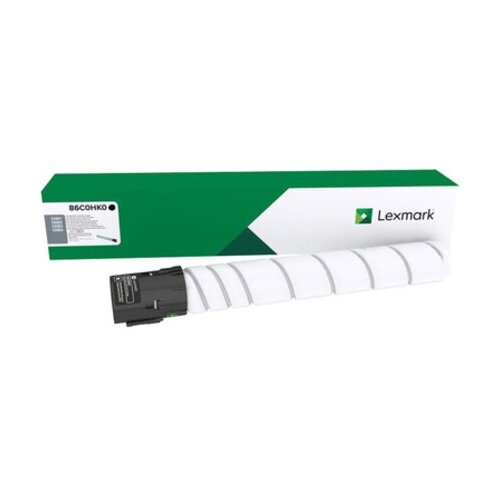 Картридж Lexmark 86C0HK0, 34000 стр, черный картридж lexmark 76c0hc0 34000 стр голубой