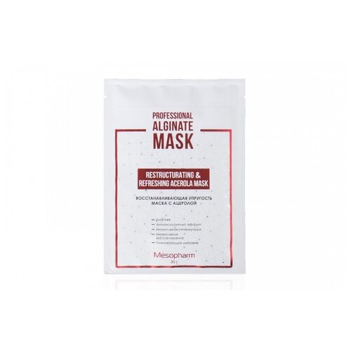 Стимулирующая маска с экстрактом ацеролы RESTRUCTURATING  & REFRESHING ACEROLA MASK, 30 мл | MESOPHARM