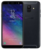 Смартфон Samsung Galaxy A6 3/32 ГБ, Dual nano SIM, черный