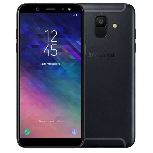 Смартфон Samsung Galaxy A6 332 ГБ RU Dual nano SIM черный 2607500₽